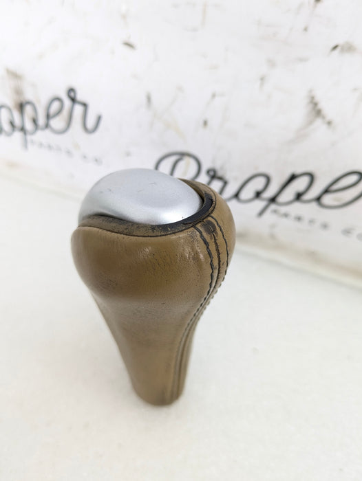 Porsche 996.2 911 Carrera 4 Automatic Tiptronic Shift Knob Savanna Beige Leather
