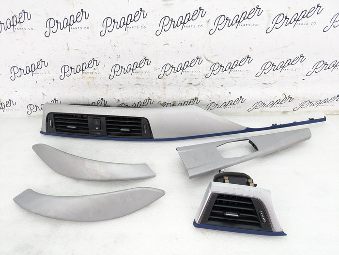 BMW F32 ALUMINUM HEXAGON TRIM SET