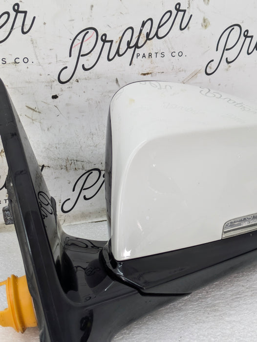 BMW F36 F32 F33 440xi 435xi 428xi 430xi M Sport Left/Driver Side View Mirror W/Blind Spot Alpine White (300)