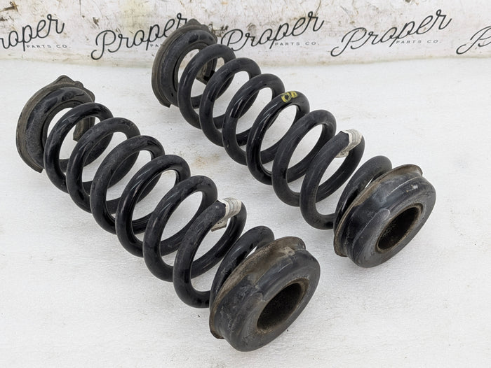 BMW F36 435xI Rear Left/Right Suspension Coil Springs W/Upper & Lower Rubber Pads