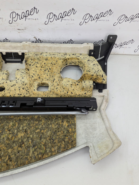 BMW E60 M5 550i 545i Alcantara Schwarz Parcel Shelf & Power Sun Shade 51467897648