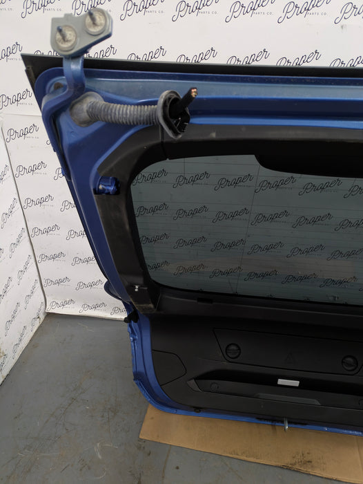 BMW F36 435XI Grand Coupe Rear Trunk Lid Hatch Tail Gate Estoril Blue Metallic