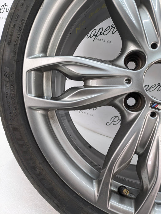 BMW 135i M Sport OEM Staggered Style 436 18 Inch Ferric Wheels/Rims Set Of 4  7845870/7845871