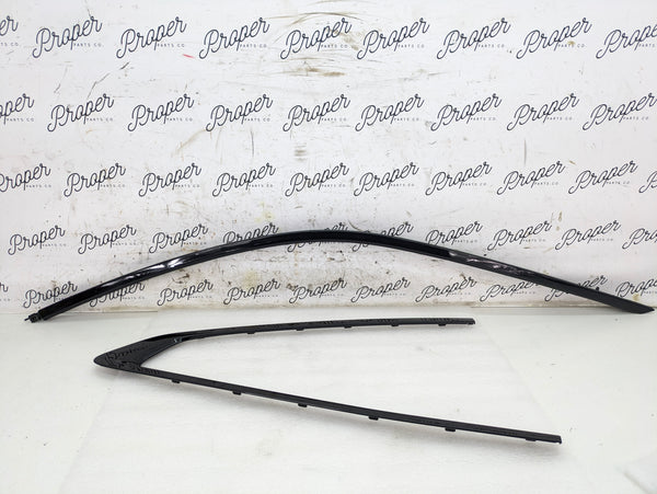 BMW G22 G82 430ix M440ix M4 Right/Passenger Side Shadowline Window Trim 51337482754/51337482756