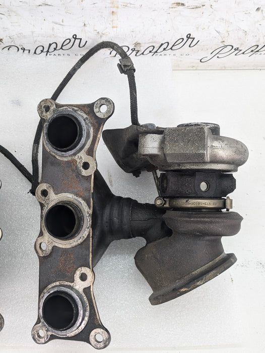 BMW E82 E88 135i N54 Engine Turbocharger Set 7563685/7563686 *CORES*