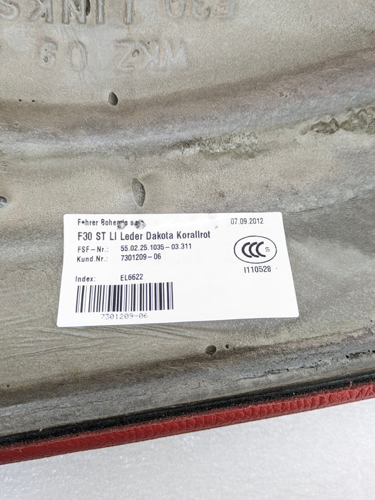 BMW F30 335xi M Sport Complete Red Interior Swap Kit Set Leather Coral Red Door Cards & Seats