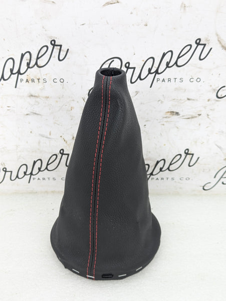MINI R60 Countryman Leather Shift Boot Red Stitching