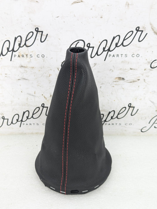 MINI R60 Countryman Leather Shift Boot Red Stitching