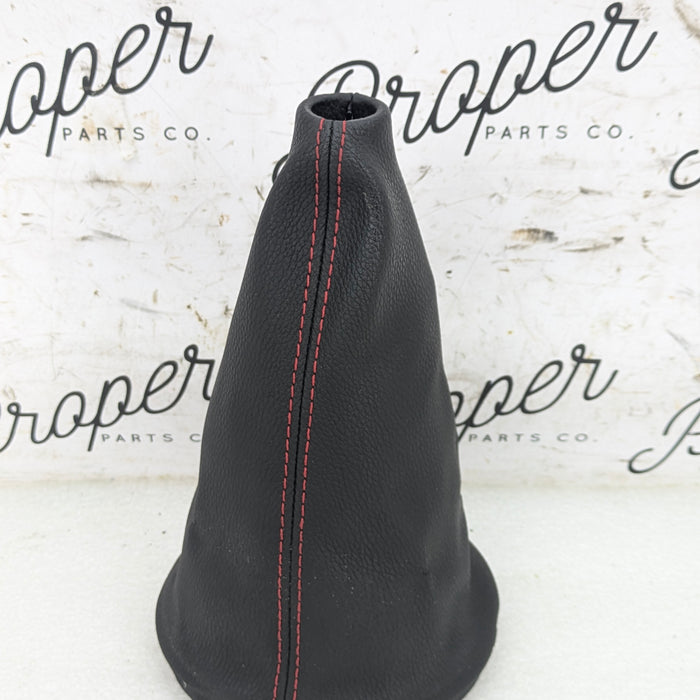 MINI R60 Countryman Leather Shift Boot Red Stitching