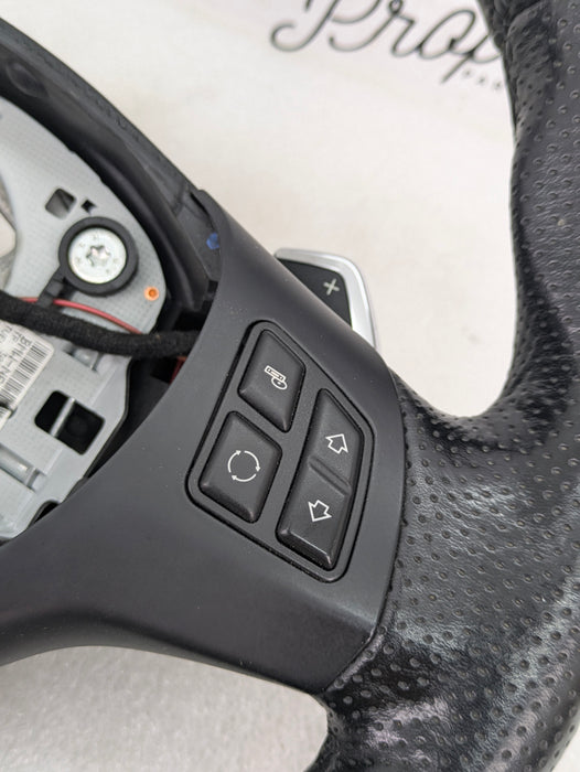 BMW E90 E91 E92 E93 335i 335iS M Sport Steering Wheel & Steptronic Paddle Shifters 7844017