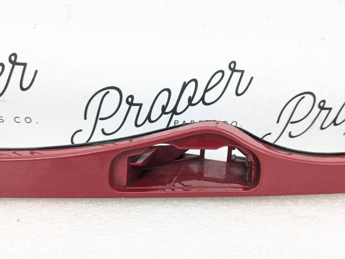 BMW E46 330i 325i 320i Sedan/Wagon Headlight Lower Trim Molding Imola Red Set Left & Right 7030552/7030551 *Damaged*
