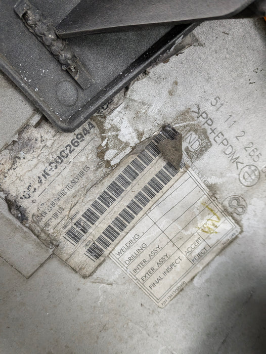 BMW Z3M Roadster/Z3M Coupe Front Bumper Titan Silver (354) 51110307542 *DAMAGED*