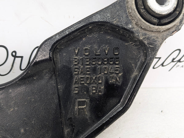 2021 Volvo V60 T6 R-Design Rear Right/Passenger Side Upper Control Arm 31360866