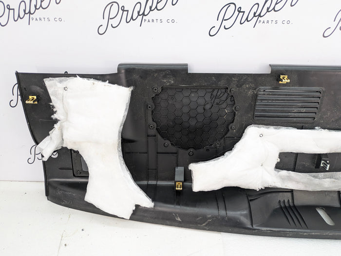Chevrolet C7 Corvette Stingray Rear Interior Parcel Shelf Trim Black 23463747 *DAMAGED*
