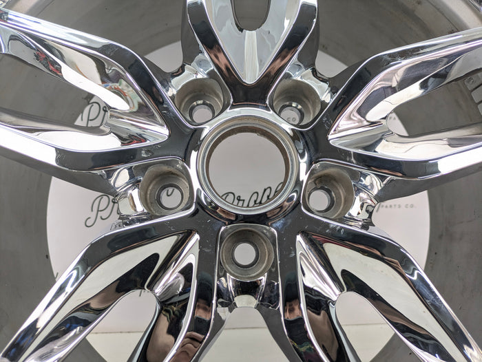 Chevrolet C7 Corvette Stingray Front Wheel Rim Chrome Split 5-Spoke 19