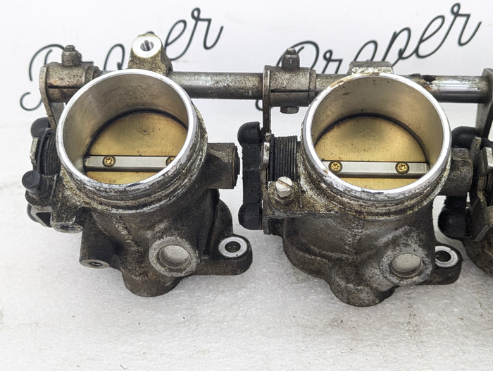 BMW E60 E61 M5 E63 E64 M6 S85 Throttle Body Assembly & Hall Sensor Cylinder 6-10 13547841814