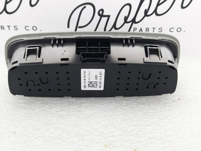 2015-2018 Audi 8U Q3 Rear Overhead Roof Dome Light Switch Grey 8U0947111A