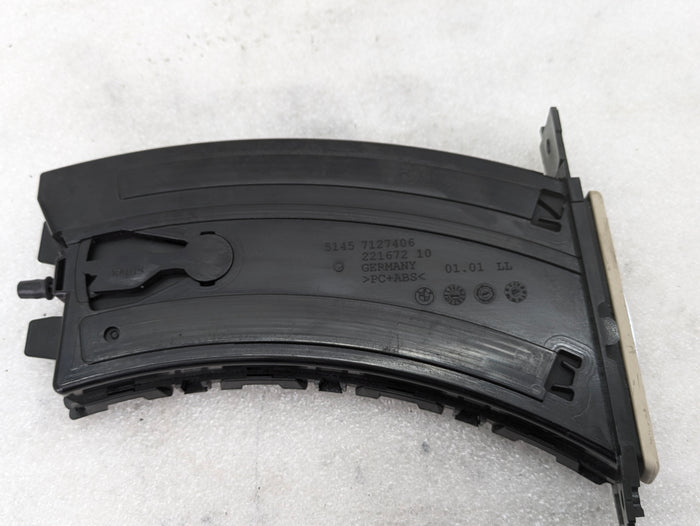 BMW E90 E91 E92 E93 3 Series Left Driver Side Front Cupholder Black 7127406 *Damage*