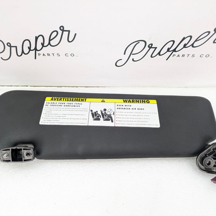 BMW E88 135i 128i E93 335i Right/Passenger Side Black Sun Visor 7139450