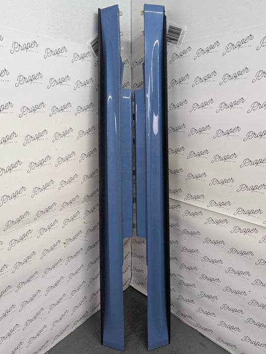 Bmw F82 Side Skirts W/Flare Left/Right (Yas Marina Blue)  51772350717/51772350718