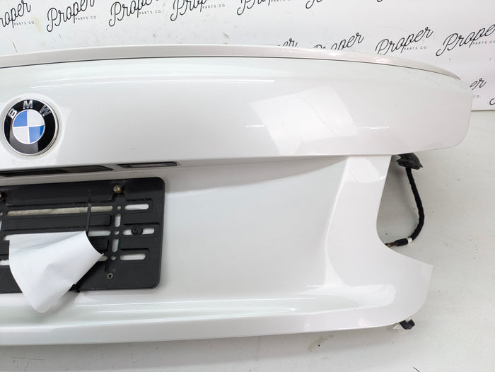 BMW F22 228xi M235xi 230xi M240xi F87 M2 Trunk Lid Mineral White (A96) 41007377970