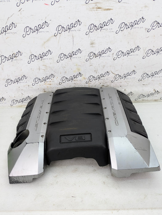 2010-2015 Chevrolet 2SS LS3 V8 Factory Engine Cover & Bracket 92246784 *Damaged*