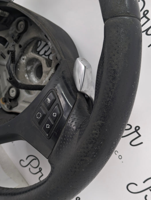 BMW E90 E91 E92 E93 3 Series M Sport Steering Wheel W/Paddles 7841396 *DAMAGED*