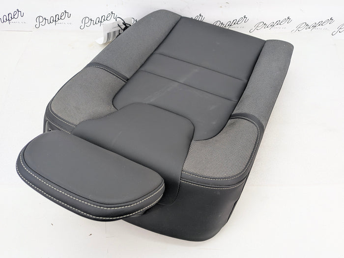 2021 Volvo V60 T6 R-Design Rear Left Black Leather Upper Seat Back *DAMAGED*
