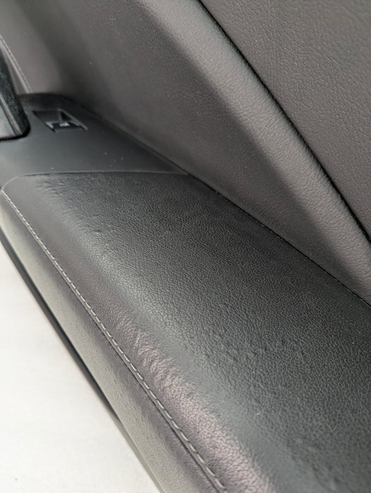 Chevrolet C7 Corvette Stingray Z51 Right/Passenger Side Jet Black Leather Door Panel Card