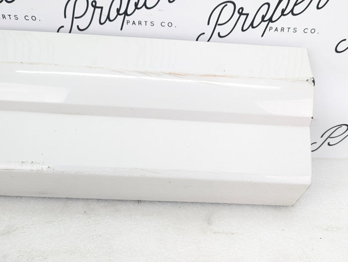 2016-2018 Audi 8U Q3 Rear Right Lower Door Molding Trim Cortina White 8U0853970