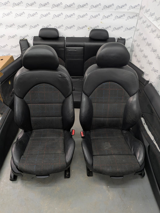 BMW E46 M3 M Texture Interior Swap Kit Door Cards & Seats