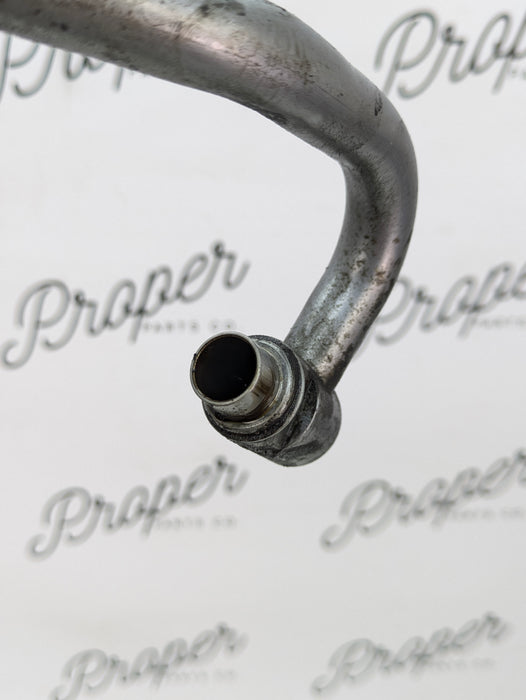 BMW E88 E82 135i N55 N54 Engine Oil Cooler Flow & Return Lines Hoses Set Pair 7573273/7573274