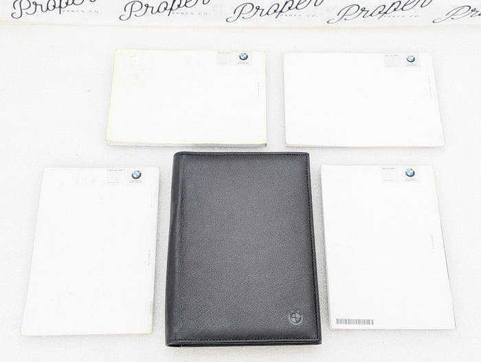 BMW E46 Coupe 330Ci 325Ci Owners Care Technical Service Radio Manuals & Leather Slip Case 01410158112