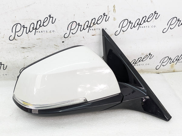 BMW F36 F32 F33 440xi 435xi 428xi 430xi M Sport Right/Passenger Side View Mirror W/Blind Spot Alpine White (300)