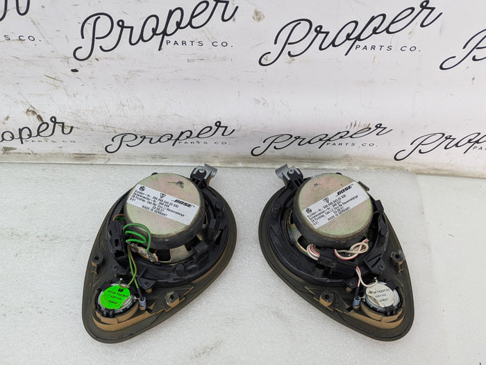 Porsche 996.2 911 Carrera 4 BOSE Rear Left/Right Speakers Savanna Beige 99664504300/99664504400
