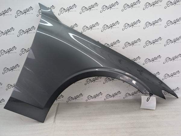 2021 Volvo V60 T6 R-Design Front Right/Passenger Side Fender Osmium Gray Metallic (714)