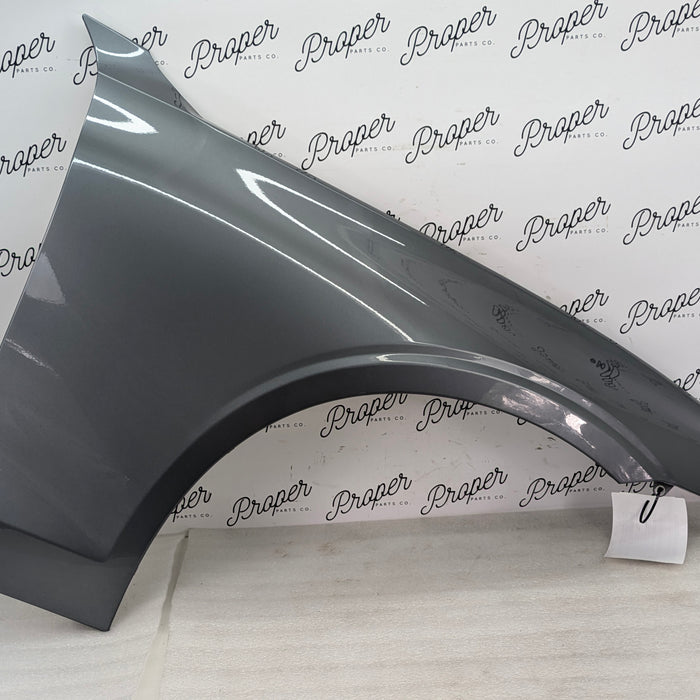 2021 Volvo V60 T6 R-Design Front Right/Passenger Side Fender Osmium Gray Metallic (714)