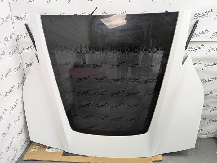 Chevrolet C7 Corvette Stingray Rear Hatch Trunk Lid Arctic White (G8G/U9567) *DAMAGED*