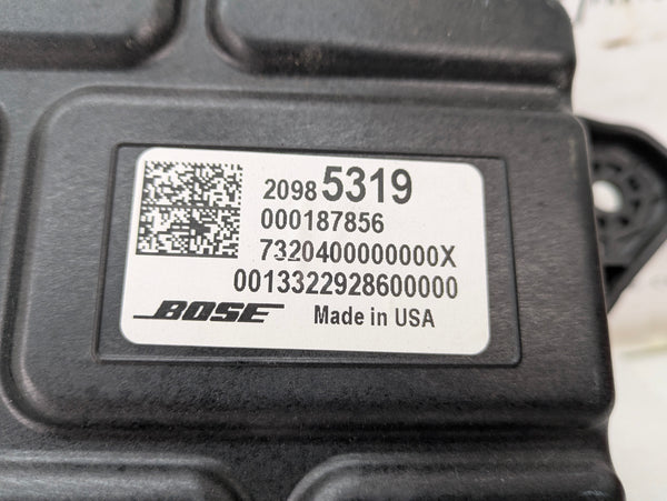 Chevrolet C7 Corvette Stingray Z51 Bose Audio Subwoofer Speaker Box Assembly 20985319