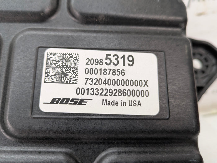 Chevrolet C7 Corvette Stingray Z51 Bose Audio Subwoofer Speaker Box Assembly 20985319