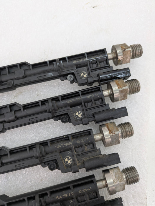 BMW E90 E92 E93 E82 E88 F22 F30 F32 F33 F34 F36 F10 135i 235i 335i 435i 535i N55 Fuel Injectors Set 7597870
