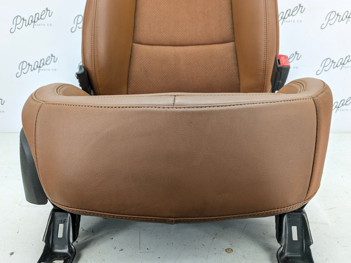 Chevrolet C7 Corvette Stingray 3LT Right/Passenger Side GT Napa Leather Heated & Vented Seat Kalahari Brown (346) *DAMAGED*