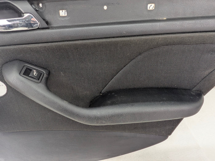 BMW E46 330i 328i 325i 323i ZHP M Sport Sedan Wagon Front & Rear Door Card Panel Set Laser Cloth Alcantara