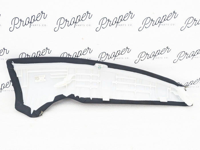 2021 Volvo V60 T6 R-Design Left/Driver Side Rear Black Leather Seat Bolster 31467787