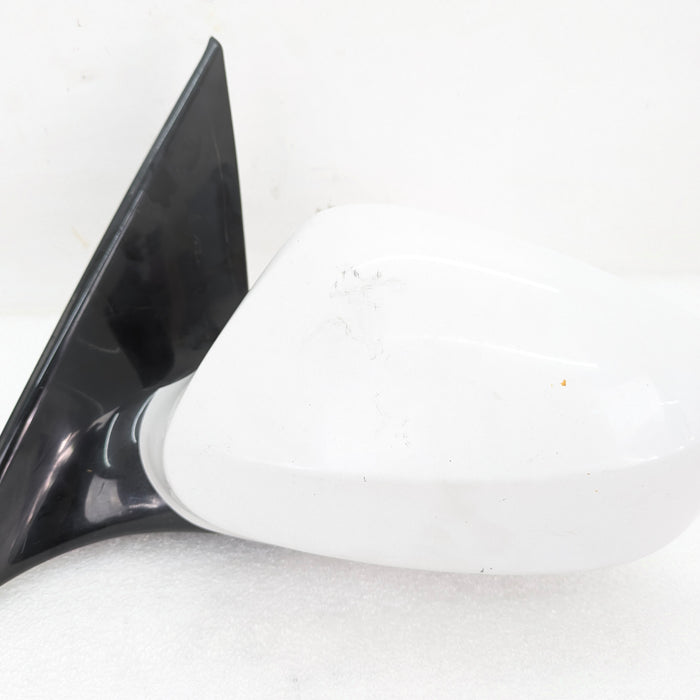 BMW E92 E93 3 Series Shadowline/Gloss Black Right Side Mirror Alpine White (300) 51167268211 *DAMAGED*