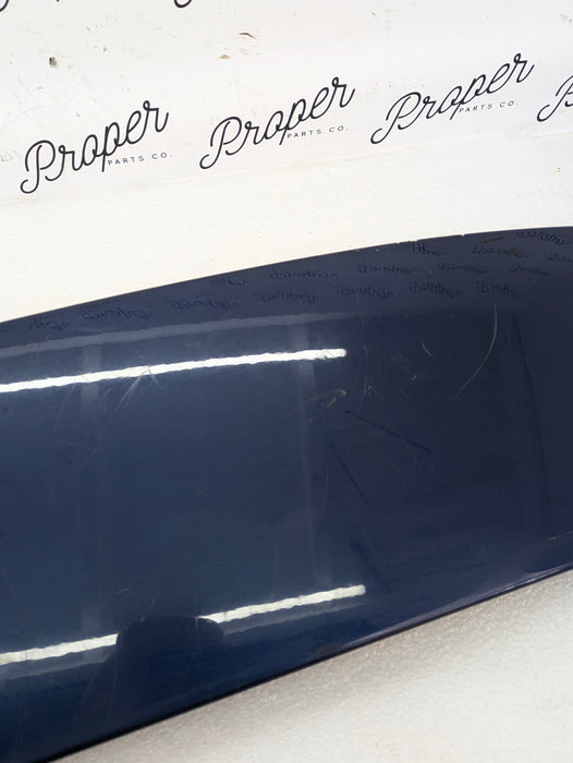 BMW E46 330i 325i Wagon Touring Orient Blue Rear Spoiler & Third Brake Light 8368764/8235987 *DAMAGED*