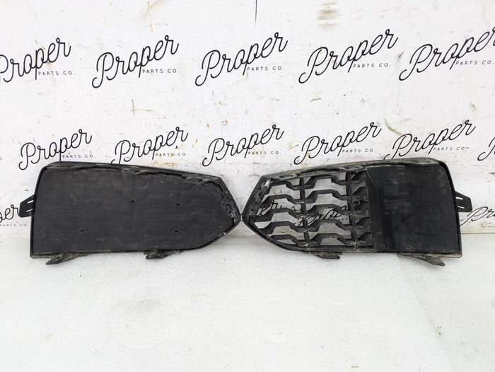 BMW F22 F23 228xi M235xi 230xi M240xi M Sport Front Bumper Lower Left/Right Grille Set 8056798/8061875