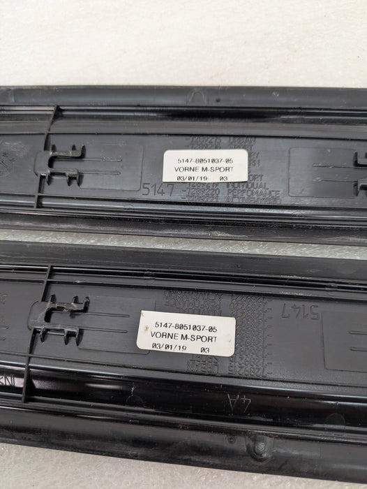 BMW F36 F30 F31 F34 440xi 435xi 428xi 430xi M Sport Front Left/Right Door Sill Trim Set 8051037