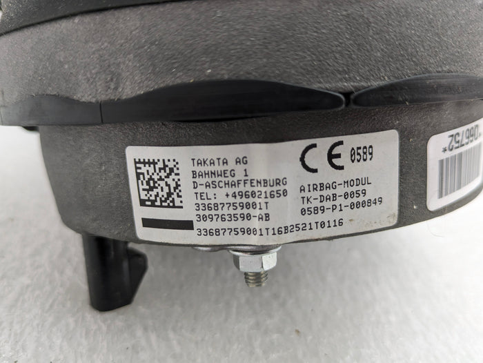 BMW E46 M3 Steering Wheel Airbag
