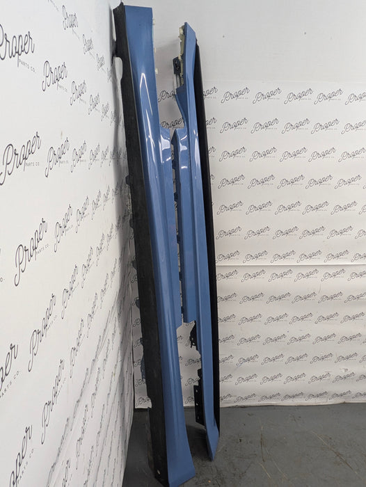 Bmw F82 Side Skirts W/Flare Left/Right (Yas Marina Blue)  51772350717/51772350718
